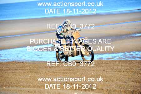 Photo: CB0_3772 ActionSport Photography 17,18/11/2012 AMCA Skegness Beach Race [Sat/Sun]  _4_Solos #2