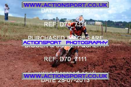 Photo: D70_7111 ActionSport Photography 28/07/2013 MCF South West MX - Crediton _4_85s #27