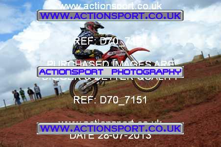 Photo: D70_7151 ActionSport Photography 28/07/2013 MCF South West MX - Crediton _4_85s #8003