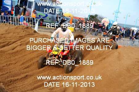 Photo: DB0_1889 ActionSport Photography 16,17/11/2013 AMCA Skegness Beach Race [Sat/Sun]  _2_Quads-Sidecars #200