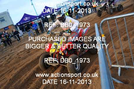 Photo: DB0_1973 ActionSport Photography 16,17/11/2013 AMCA Skegness Beach Race [Sat/Sun]  _2_Quads-Sidecars #200