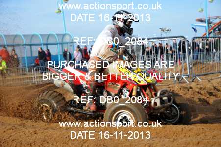 Photo: DB0_2084 ActionSport Photography 16,17/11/2013 AMCA Skegness Beach Race [Sat/Sun]  _2_Quads-Sidecars #200
