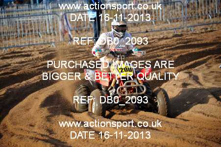 Photo: DB0_2093 ActionSport Photography 16,17/11/2013 AMCA Skegness Beach Race [Sat/Sun]  _2_Quads-Sidecars #200