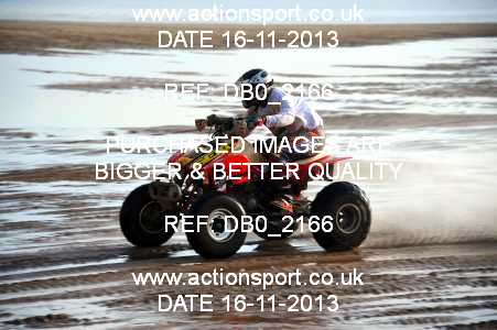 Photo: DB0_2166 ActionSport Photography 16,17/11/2013 AMCA Skegness Beach Race [Sat/Sun]  _2_Quads-Sidecars #200