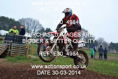 Photo: E30_4984 ActionSport Photography 30/03/2014 AMCA Walsall MCC - Hobs Hole _2_JuniorsGpB #103