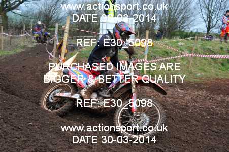 Photo: E30_5098 ActionSport Photography 30/03/2014 AMCA Walsall MCC - Hobs Hole _3_MX2Experts #786