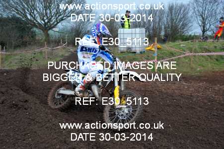 Photo: E30_5113 ActionSport Photography 30/03/2014 AMCA Walsall MCC - Hobs Hole _3_MX2Experts #36