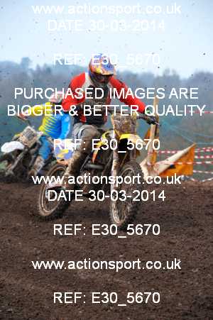Photo: E30_5670 ActionSport Photography 30/03/2014 AMCA Walsall MCC - Hobs Hole _7_MX1Experts #2