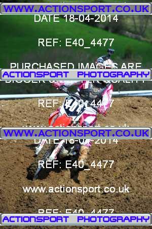Photo: E40_4477 ActionSport Photography 18/04/2014 AMCA Marshfield MXC Mike Brown Memorial _8_MX1Juniors