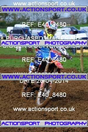 Photo: E40_8480 ActionSport Photography 26/04/2014 Thornbury MX Practice - Frocester _1_OpenAdults #7