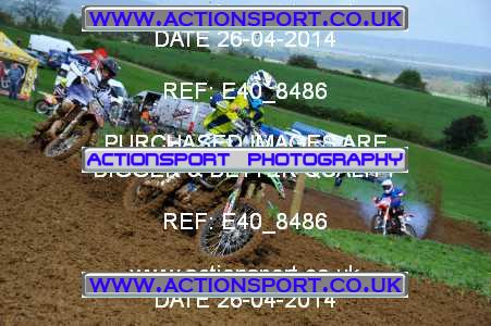 Photo: E40_8486 ActionSport Photography 26/04/2014 Thornbury MX Practice - Frocester _1_OpenAdults #441