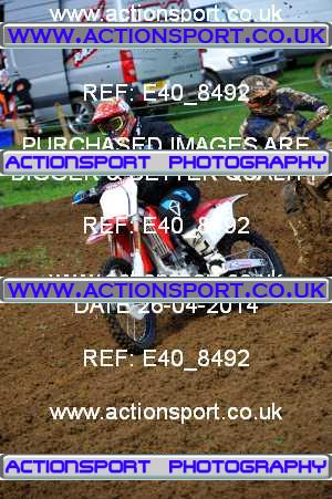 Photo: E40_8492 ActionSport Photography 26/04/2014 Thornbury MX Practice - Frocester _1_OpenAdults #9005