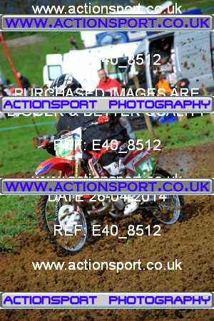 Photo: E40_8512 ActionSport Photography 26/04/2014 Thornbury MX Practice - Frocester _1_OpenAdults #147