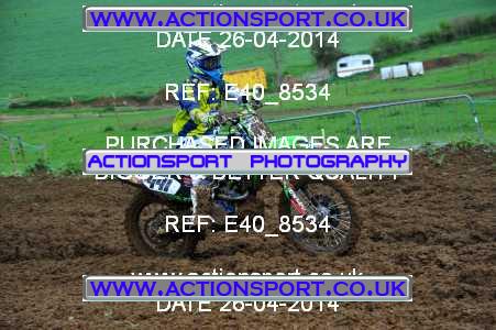 Photo: E40_8534 ActionSport Photography 26/04/2014 Thornbury MX Practice - Frocester _1_OpenAdults #441