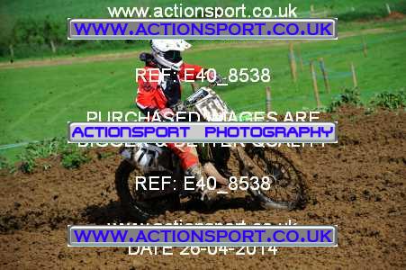 Photo: E40_8538 ActionSport Photography 26/04/2014 Thornbury MX Practice - Frocester _1_OpenAdults #777