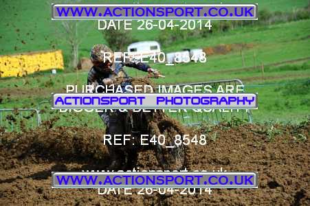 Photo: E40_8548 ActionSport Photography 26/04/2014 Thornbury MX Practice - Frocester _1_OpenAdults #101