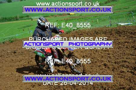 Photo: E40_8555 ActionSport Photography 26/04/2014 Thornbury MX Practice - Frocester _1_OpenAdults #147