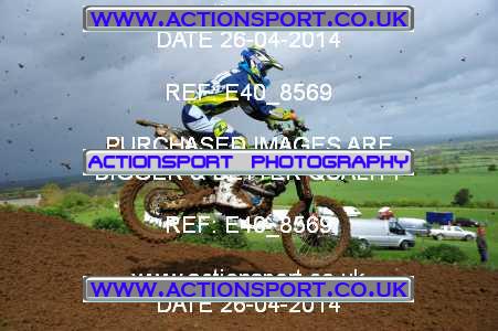 Photo: E40_8569 ActionSport Photography 26/04/2014 Thornbury MX Practice - Frocester _1_OpenAdults #441