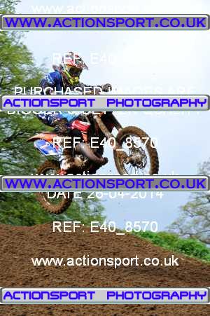 Photo: E40_8570 ActionSport Photography 26/04/2014 Thornbury MX Practice - Frocester _1_OpenAdults #7