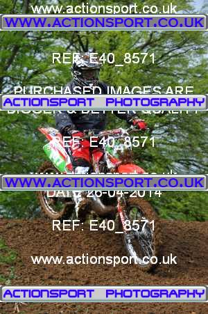 Photo: E40_8571 ActionSport Photography 26/04/2014 Thornbury MX Practice - Frocester _1_OpenAdults #147