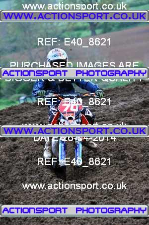 Photo: E40_8621 ActionSport Photography 26/04/2014 Thornbury MX Practice - Frocester _2_Autos-65-85 #70