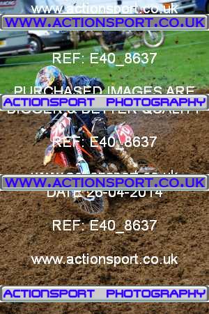 Photo: E40_8637 ActionSport Photography 26/04/2014 Thornbury MX Practice - Frocester _2_Autos-65-85 #70