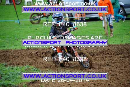 Photo: E40_8638 ActionSport Photography 26/04/2014 Thornbury MX Practice - Frocester _2_Autos-65-85 #12