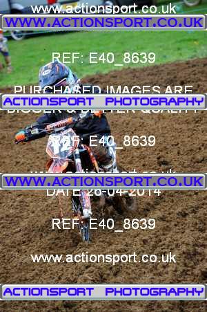 Photo: E40_8639 ActionSport Photography 26/04/2014 Thornbury MX Practice - Frocester _2_Autos-65-85 #12