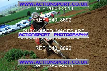 Photo: E40_8692 ActionSport Photography 26/04/2014 Thornbury MX Practice - Frocester _3_Experts #60