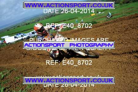 Photo: E40_8702 ActionSport Photography 26/04/2014 Thornbury MX Practice - Frocester _3_Experts #86