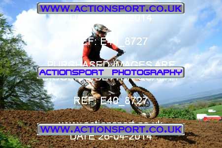 Photo: E40_8727 ActionSport Photography 26/04/2014 Thornbury MX Practice - Frocester _3_Experts #60