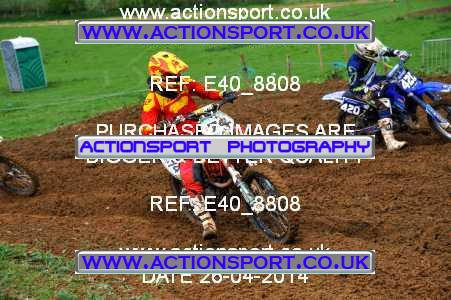 Photo: E40_8808 ActionSport Photography 26/04/2014 Thornbury MX Practice - Frocester _4_Junior-Senior #74