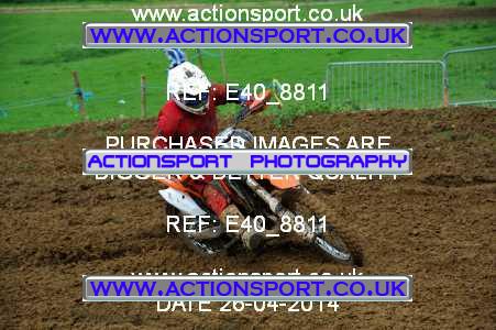 Photo: E40_8811 ActionSport Photography 26/04/2014 Thornbury MX Practice - Frocester _4_Junior-Senior #601