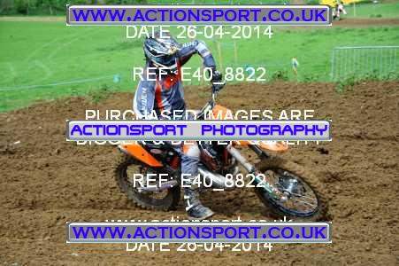 Photo: E40_8822 ActionSport Photography 26/04/2014 Thornbury MX Practice - Frocester _4_Junior-Senior #9004