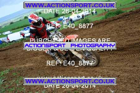 Photo: E40_8877 ActionSport Photography 26/04/2014 Thornbury MX Practice - Frocester _4_Junior-Senior #171