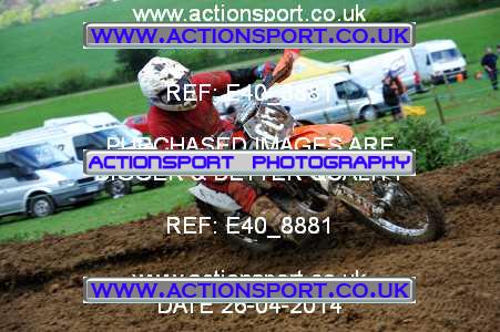 Photo: E40_8881 ActionSport Photography 26/04/2014 Thornbury MX Practice - Frocester _4_Junior-Senior #601