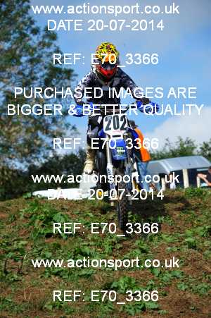 Photo: E70_3366 ActionSport Photography 20/07/2014 AMCA North Wilts MC  [Vets & Twostroke Championship]- Spirt Hill  _5_Inters #202