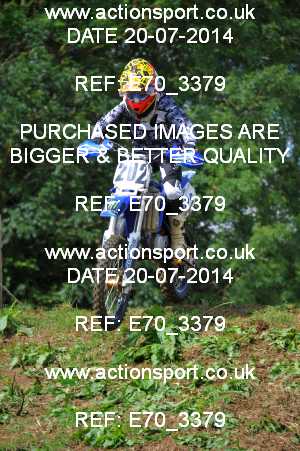 Photo: E70_3379 ActionSport Photography 20/07/2014 AMCA North Wilts MC  [Vets & Twostroke Championship]- Spirt Hill  _5_Inters #202