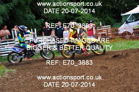Photo: E70_3883 ActionSport Photography 20/07/2014 AMCA North Wilts MC  [Vets & Twostroke Championship]- Spirt Hill  _3_TwoStroke_Championship #105