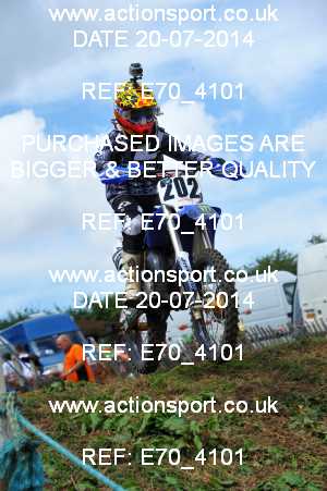 Photo: E70_4101 ActionSport Photography 20/07/2014 AMCA North Wilts MC  [Vets & Twostroke Championship]- Spirt Hill  _5_Inters #202