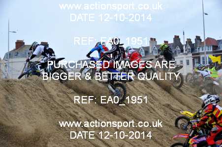 Photo: EA0_1951 ActionSport Photography 12/10/2014 AMCA Purbeck MXC - Weymouth Beach Race  _1_Juniors #17