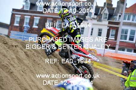 Photo: EA0_1984 ActionSport Photography 12/10/2014 AMCA Purbeck MXC - Weymouth Beach Race  _1_Juniors #31