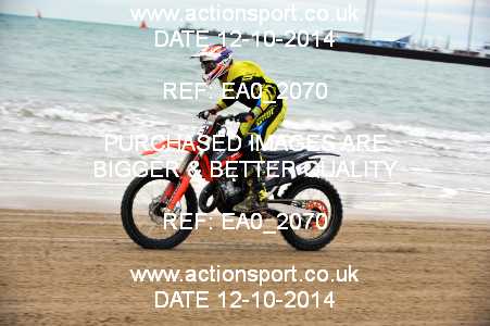 Photo: EA0_2070 ActionSport Photography 12/10/2014 AMCA Purbeck MXC - Weymouth Beach Race  _1_Juniors #16
