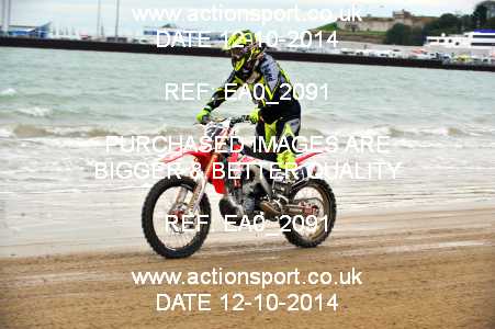 Photo: EA0_2091 ActionSport Photography 12/10/2014 AMCA Purbeck MXC - Weymouth Beach Race  _1_Juniors #31