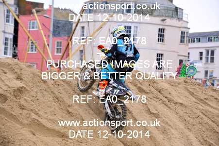Photo: EA0_2178 ActionSport Photography 12/10/2014 AMCA Purbeck MXC - Weymouth Beach Race  _2_Seniors #77