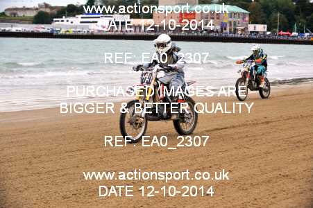 Photo: EA0_2307 ActionSport Photography 12/10/2014 AMCA Purbeck MXC - Weymouth Beach Race  _2_Seniors #77
