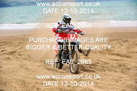 Photo: EA0_2665 ActionSport Photography 12/10/2014 AMCA Purbeck MXC - Weymouth Beach Race  _1_Juniors #17
