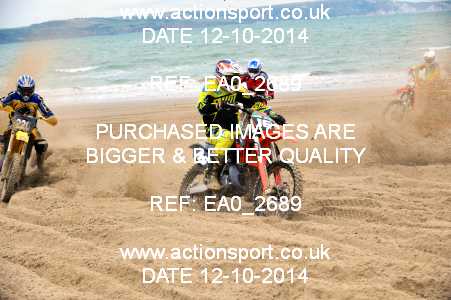 Photo: EA0_2689 ActionSport Photography 12/10/2014 AMCA Purbeck MXC - Weymouth Beach Race  _1_Juniors #16