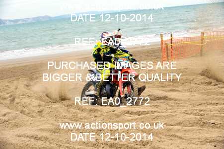 Photo: EA0_2772 ActionSport Photography 12/10/2014 AMCA Purbeck MXC - Weymouth Beach Race  _1_Juniors #16