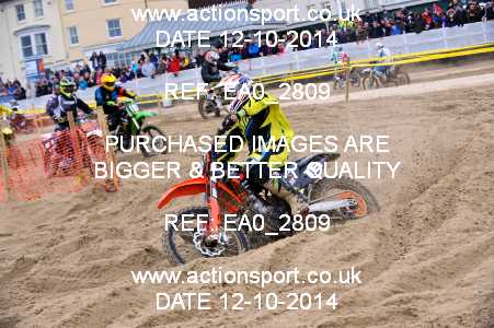 Photo: EA0_2809 ActionSport Photography 12/10/2014 AMCA Purbeck MXC - Weymouth Beach Race  _1_Juniors #16